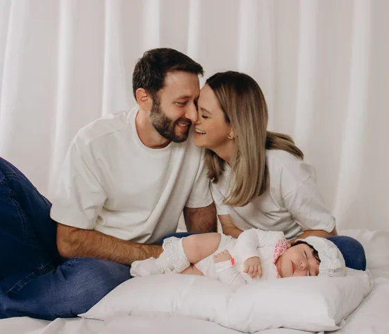 Exemplo de foto de ensaio de família