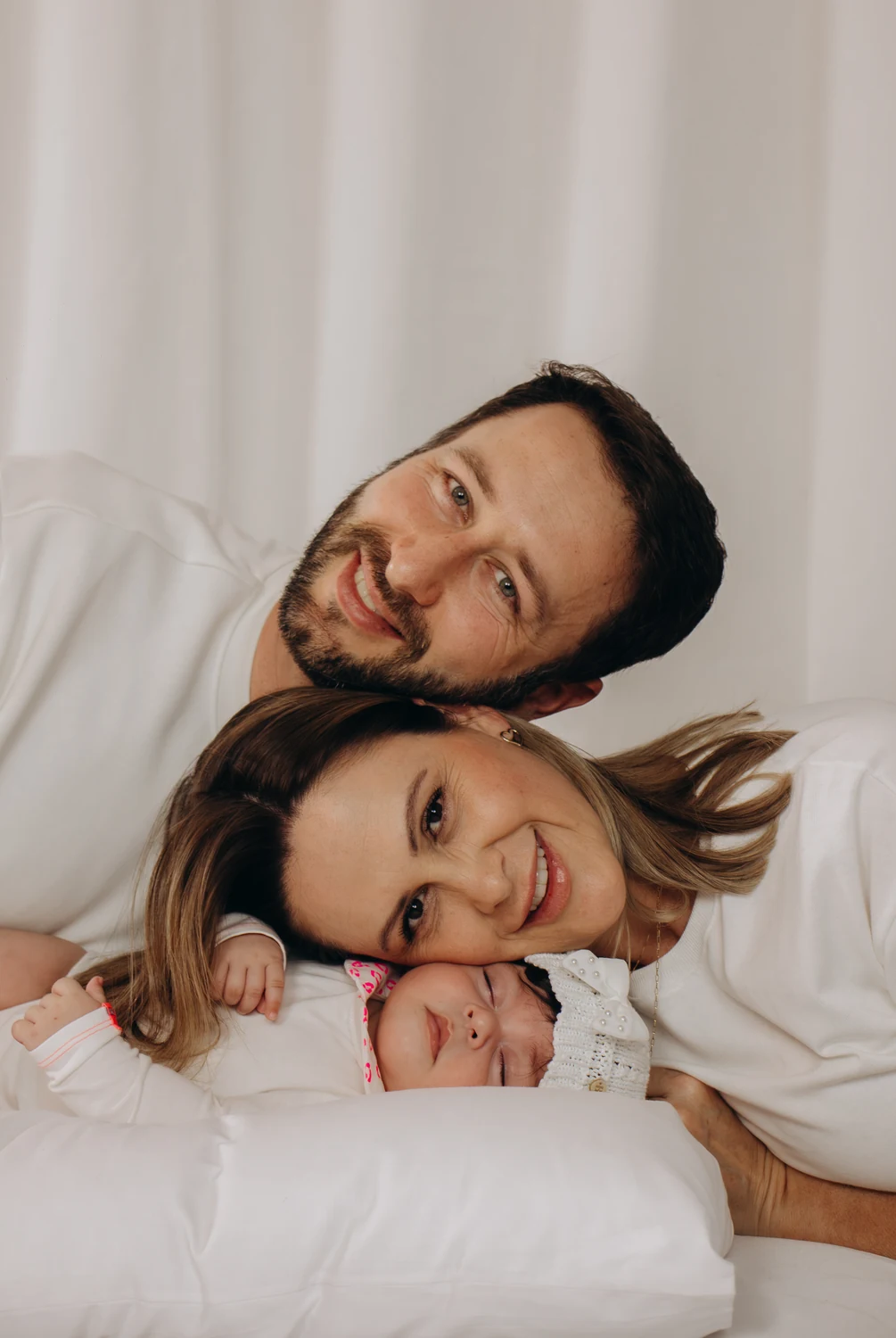 Ensaio família feito pelo estúdio